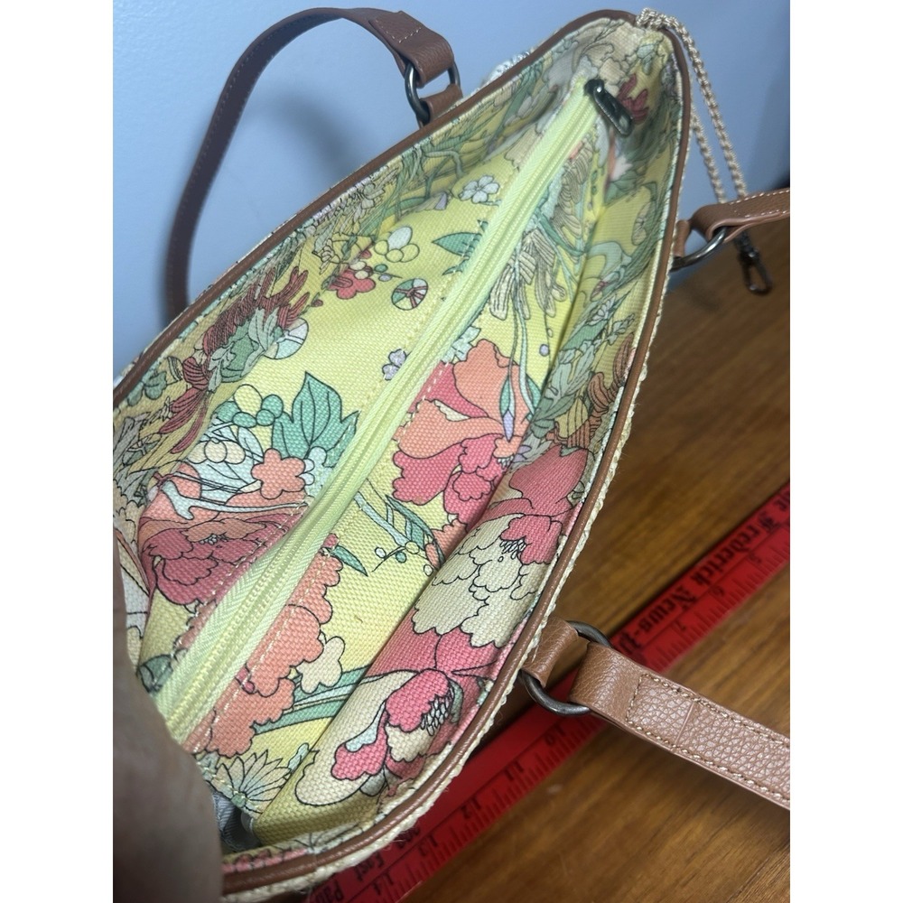 SAKROOTS Meadow Sunlight Tote With Wallet And Makeup Bag - Picture 8 of 12